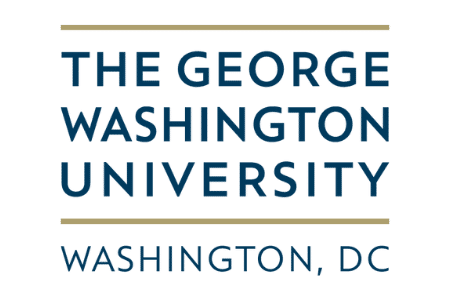 GWU logo rebranding example