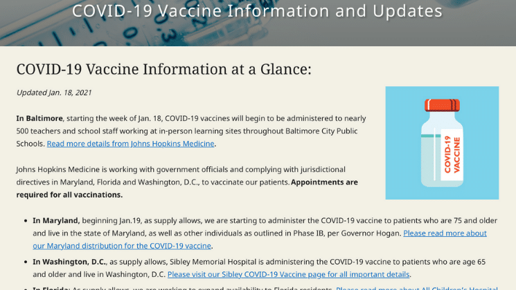 covid-19 vaccine education