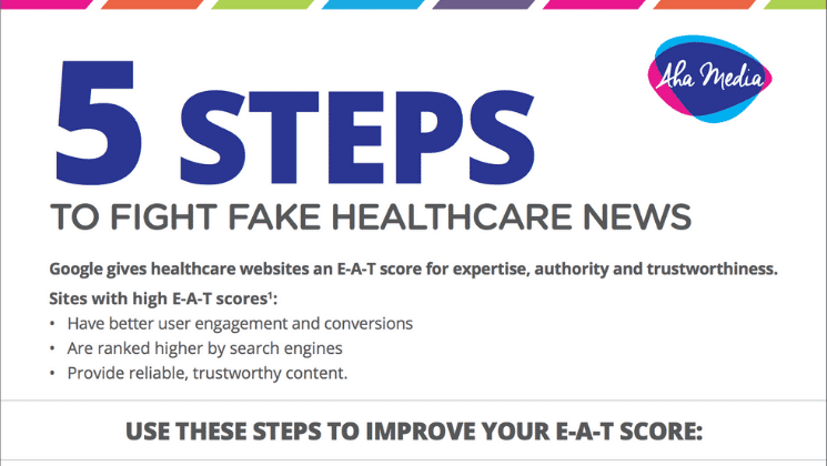 5 Steps to Fight Fake Healthcare News with Trustworthy Content