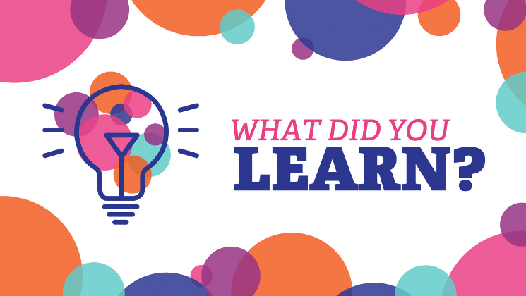 Catch Up on the Latest Episodes of “What Did You Learn?”