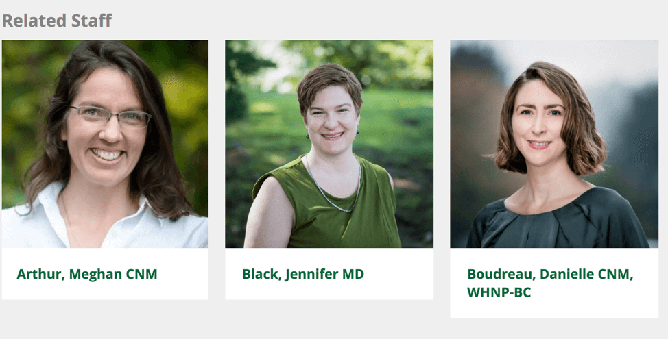 examples of doctor profiles