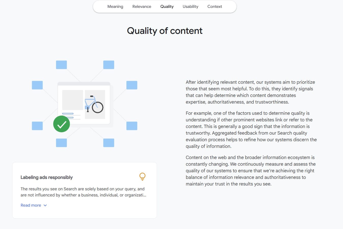 Google’s content quality markers for SEO, 2024