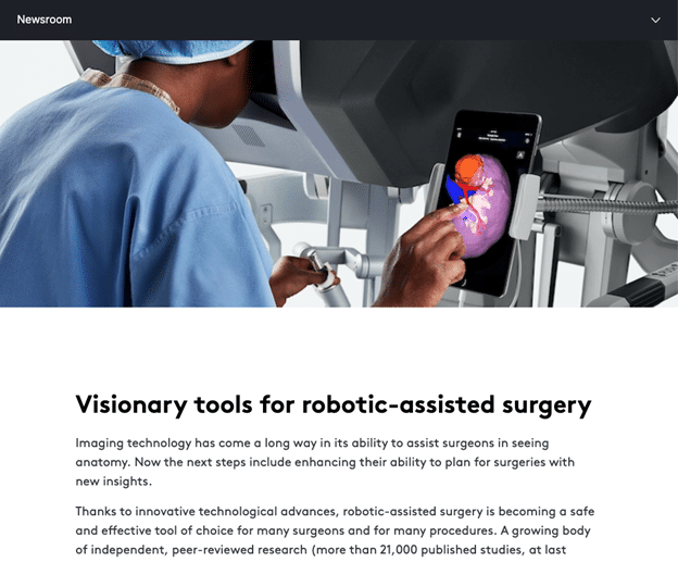 Visionary tools for robotic-assisted surgery