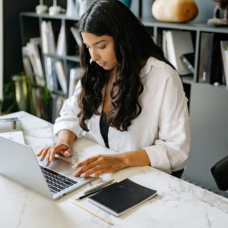 Woman Working at the Office