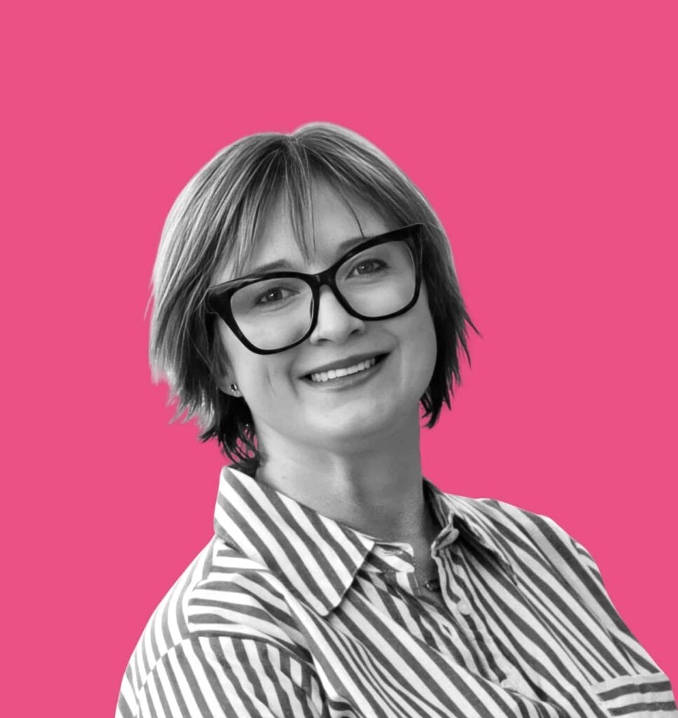 Lacey Reichwald director of marketing at Aha Media Group