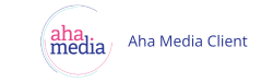 Aha Media Client logo